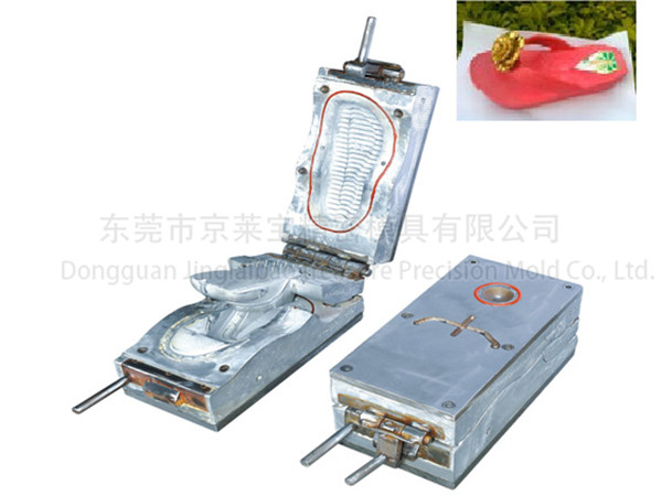 PVC吹氣拖鞋模具